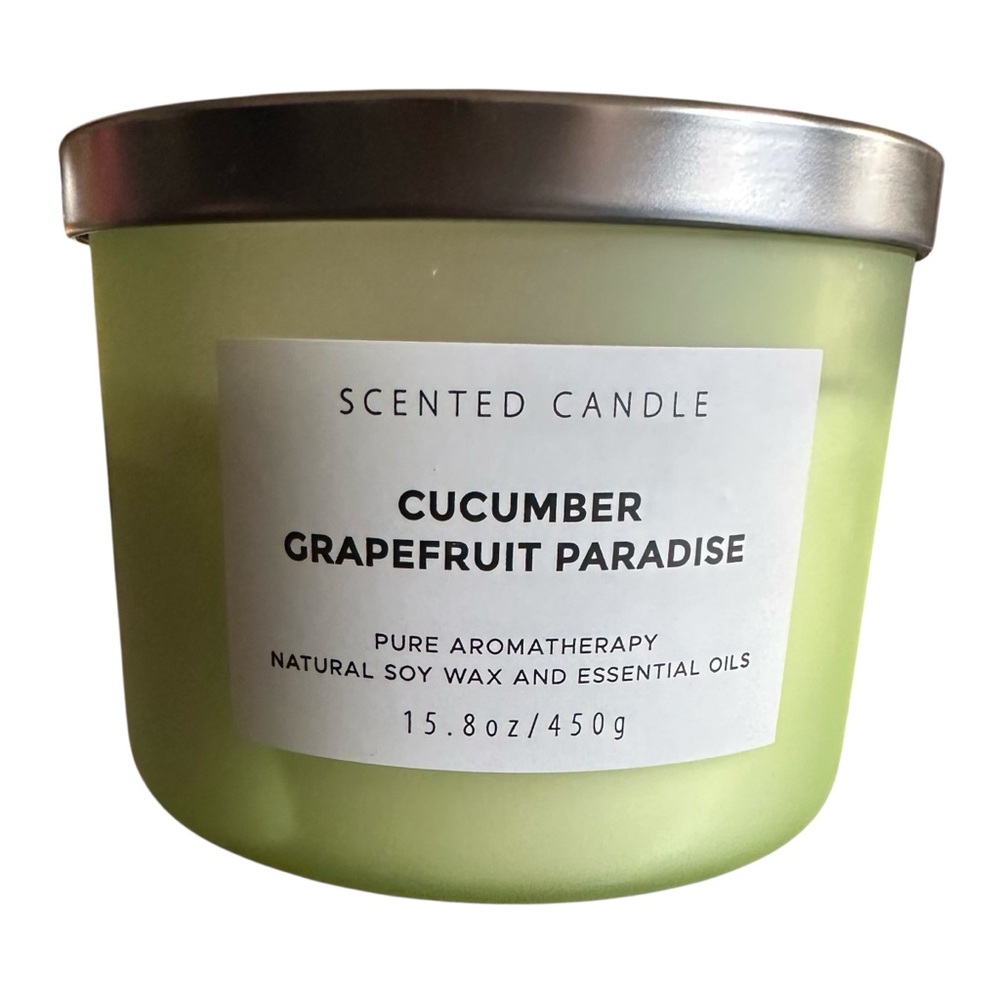 Cucumber Grapefruit Paradise Scented Candle